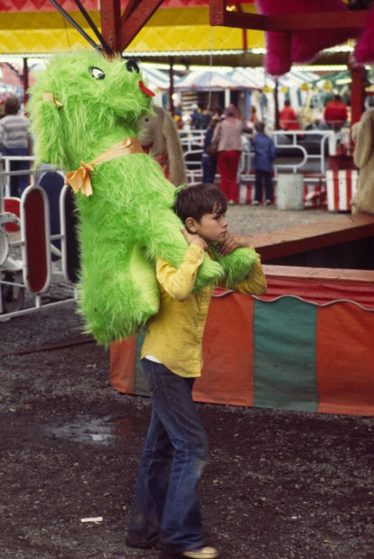 Boy with prize, 1977